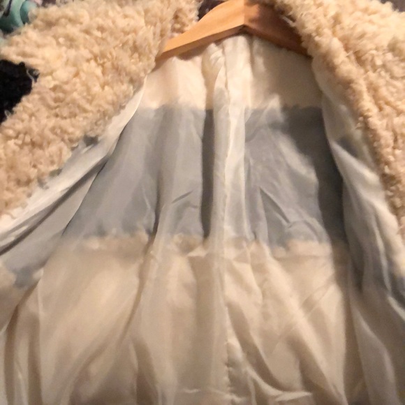 NEW Tan & Black striped jacket medium - Picture 6 of 8